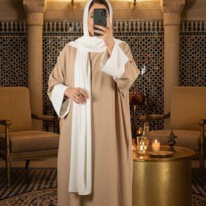 ABAYAH marocain beige